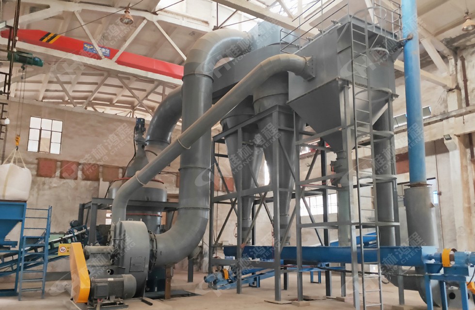 HC1700膨潤土新型磨粉機安徽280目生產線上崗 HC1700膨潤土新型磨粉機安徽280目生產線上崗